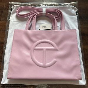 Telfar Medium Bubblegum Shopping Bag